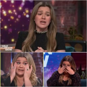 Heartbreaking:Kelly Clarkson returns to screens a month after her ex-husband’s tragic d3ath