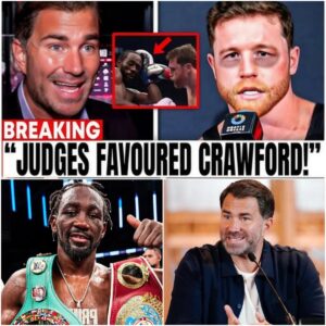 BOXING ROBBERY! — Eddie Hearn EXPLODES After Terence Crawford’s SHOCK Decision Win Leaves Fans FURIOUS & Analysts STUNNED, The truth behind the controversy will leave you speechless.k