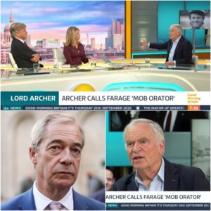 ITV GMB ‘bias’ row explodes as Jeffrey Archer delivers ‘shambolic’ unchallenged Nigel Farage rant: ‘Attacks from all angles!’